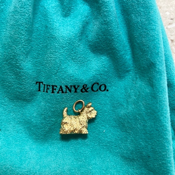 Tiffany & Co. Jewelry - 18 karat gold Tiffany's dog charm